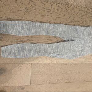 LULULEMON Striped Leggings with mesh calf detail